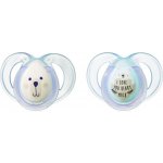 Tommee Tippee C2N silikon Night Time fialová 2 ks – Zboží Mobilmania