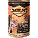 Carnilove Wild Meat Salmon & Turkey Puppies 6 x 400 g – Zboží Mobilmania