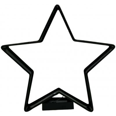 Boltze LED dekorační hvězda Eileen, černý, 5 cm – Hledejceny.cz