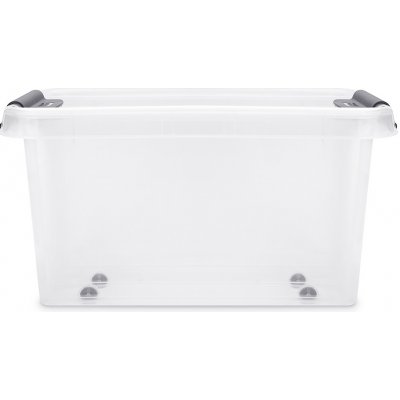 Plast Team Polypropylenová úložná krabice s kolečky Probox 70 l – Zboží Dáma