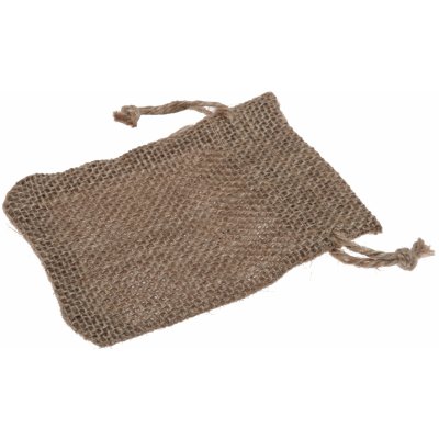Sáček jutový 9cm x 12cm - NATURAL 10ks v balení – Zboží Dáma