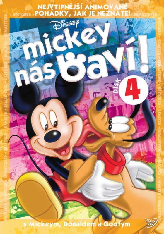 Mickey nás baví- disk 4 DVD