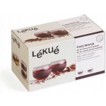 Teacup Lékué Skleněné šálky Cozy 2 x 250 ml – Sleviste.cz