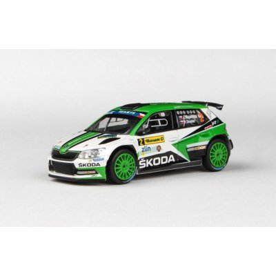 Abrex Škoda Fabia III R5 2015 Barum Czech Rally Zlín 2015 1 Kopecký Dresler 1:43 – Zbozi.Blesk.cz