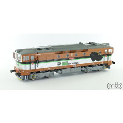 MTB Diesel-elektrická lokomotiva řady 750 TT 750096 – Sleviste.cz