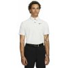 Pánské sportovní tričko Nike Dri-Fit ADV Tour Mens Camo White/White/black Polo košile