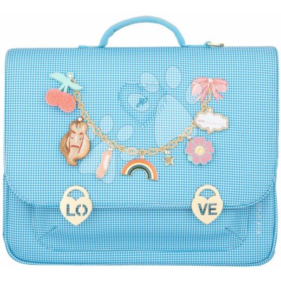 Jeune Premier aktovka It Bag Maxi Vichy Love modrá