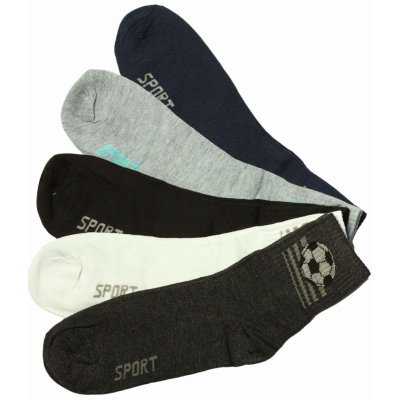 Pánské bavlněné ponožky ZM-379 3 páry vícebarevná – Zboží Mobilmania