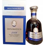 Diplomatico Single Vintage 2008 43% 0,7 l (karton) – Hledejceny.cz