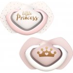 Canpol Babies symetrických silikon Little princess růžová 2 ks – Sleviste.cz