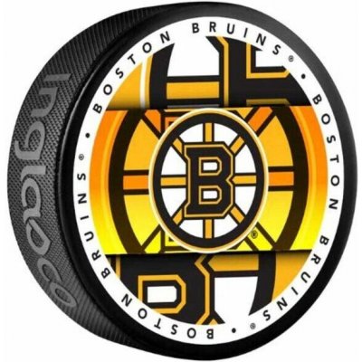Inglasco / Sherwood Fanouškovský puk NHL Medallion Blister Boston Bruins – Zboží Dáma