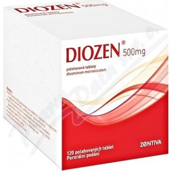 DIOZEN POR 500MG TBL FLM 120