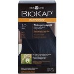 Biokap NutriColor permanentní barva na vlasy s arganovým olejem 1.0 Black Tricorepair Complex 140 ml – Zboží Dáma