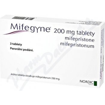 MIFEGYNE POR 200MG TBL NOB 3X1 od 1 913 Kč - Heureka.cz