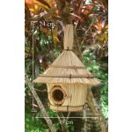 Mitra Bali Závěsná budka z Bali ze suché trávy, kulatá, 24 cm – Hledejceny.cz