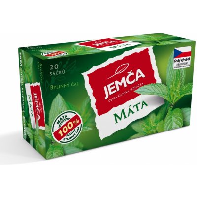 Jemča Máta bylinný čaj 20 x 1,5 g – Zbozi.Blesk.cz