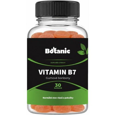 Botanic Vitamin B7 Biotin Gumové bonbony 30 ks – Hledejceny.cz