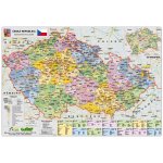 ČR administrativní/kraje: mapa A3 – Hledejceny.cz