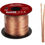 Blow Reproduktorový kabel 2x0,50 mm průhledný 25 m – Sleviste.cz