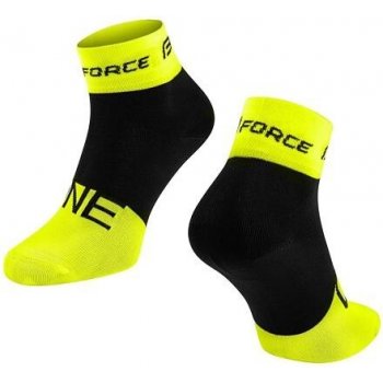 Force ponožky ONE fluo/černá