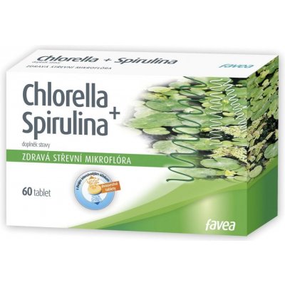 Favea Chlorella + Spirulina 60 tablet – Zboží Mobilmania