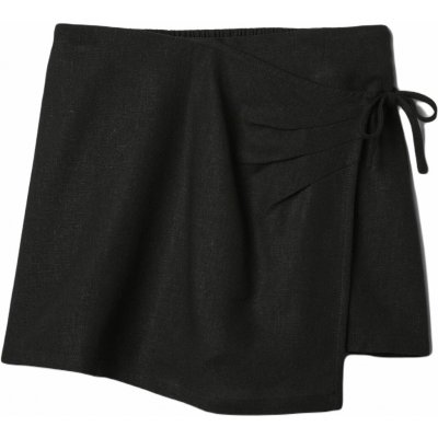 GAP dívčí kraťasová sukně V-LINEN černá – Sleviste.cz