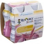 RESOURCE JUNIOR FIBRE JAHODA POR SOL 4X200ML – Hledejceny.cz