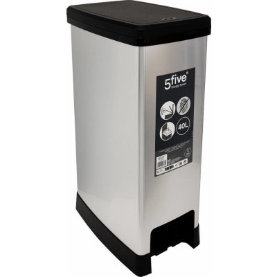 5five Simply Smart Úzký koš na odpadky 23,5 cm PLAST – Hledejceny.cz