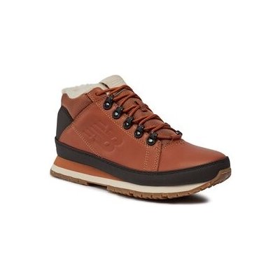 New Balance kotníková obuv Classics H754LFT hnědé – Zboží Mobilmania