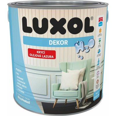 Luxol Dekor 2,5 l Skandinávská bílá – Hledejceny.cz