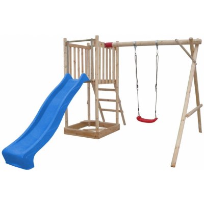 Marimex Dětské hřiště Play Basic 006 + modrá skluzavka – Zboží Dáma