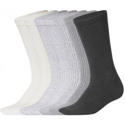 Esmara dámské ponožky s BIO bavlnou 7 párů bílá/šedá/černá – Zboží Dáma