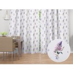 Biante Dekorační závěs TF-105 Šeříky na bílém 140x210 cm – Hledejceny.cz