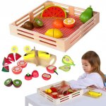 Tooky Toy krájení ovoce v krabici 19 ks. – Hledejceny.cz