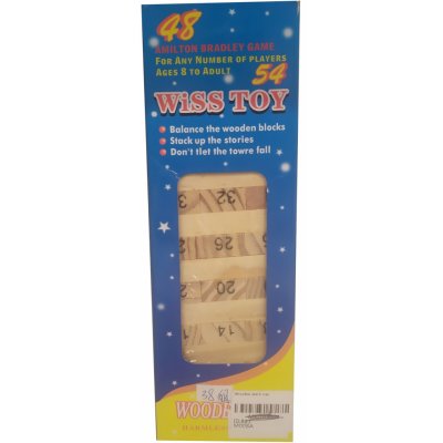 Wooden Toys dřevěná věž s čísly – Zbozi.Blesk.cz