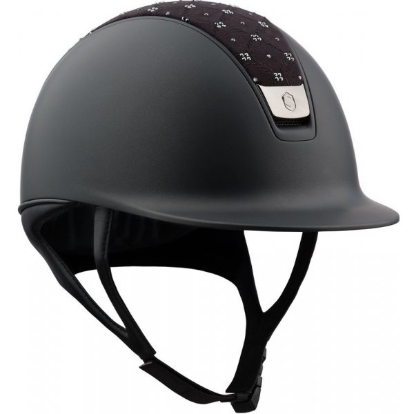 Jezdecká helma Samshield Jezdecká helma Shadowmatt 2.0 Royal Flower SW Mat black black