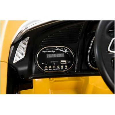 LeanToys elektrické auto Audi R8 žlutá