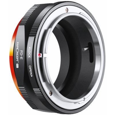 K&F Concept FD to E Mount Lens Mount Adapter for Canon – Sleviste.cz