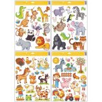 Přerov Dekorace okenní folie 30x42cm, zvířátka /6879 245326 – Zboží Dáma