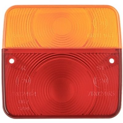 Wesem Náhradní sklo světla na vozíky a přívěsy 06727 (103 x 97 mm) | Zboží Auto