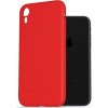 Pouzdro a kryt na mobilní telefon Apple AlzaGuard Matte TPU Case pro iPhone Xr červený