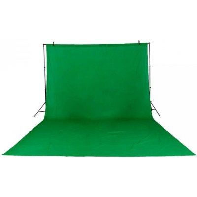 FILM-TECHNIKA Fotografické plátno green screen bavlna 3x6m (zelené) g3x6 – Sleviste.cz