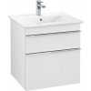 Koupelnový nábytek Villeroy & Boch Venticello skříňka 55.3x50.2x59 cm závěsná pod umyvadlo bílá A92301MS