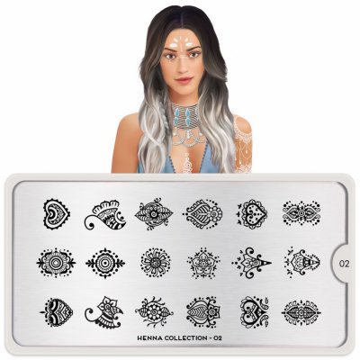 Image destička MoYou Henna 02 – Zboží Mobilmania