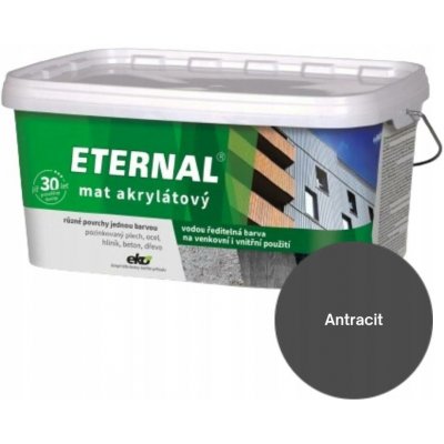 Eternam mat akrylátový 2,8 kg antracit – Sleviste.cz