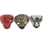 Maska dinosaurus pěnová 20x19cm mix druhů – Zboží Dáma