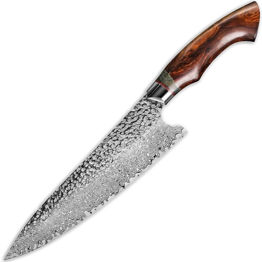 KnifeBoss kuchařský damaškový nůž Outdoor Chef 8\