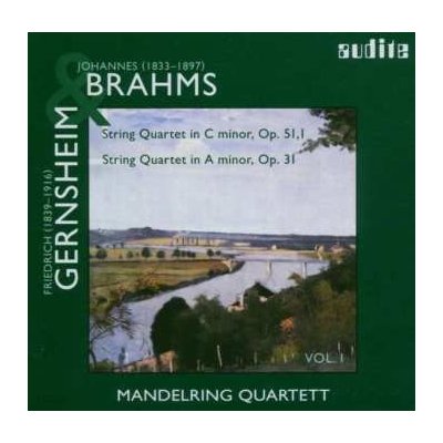 Johannes Brahms - String Quartet In C Minor Op. 51, 1 String Quartet In A Minor Op. 31 CD