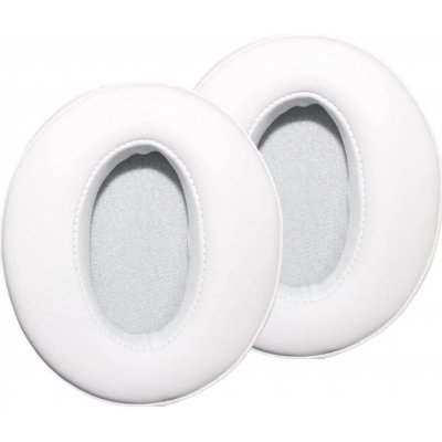 eses náušníky pro sluchátka Sennheiser HD300 300BT 400S 458BT 4.40BT 4.50BT 4.50BTNC bílé kožené – Hledejceny.cz