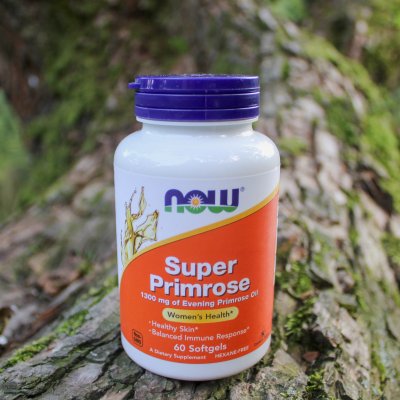 NOW Foods Super Primrose 1300 mg 60 softgelových kapslí